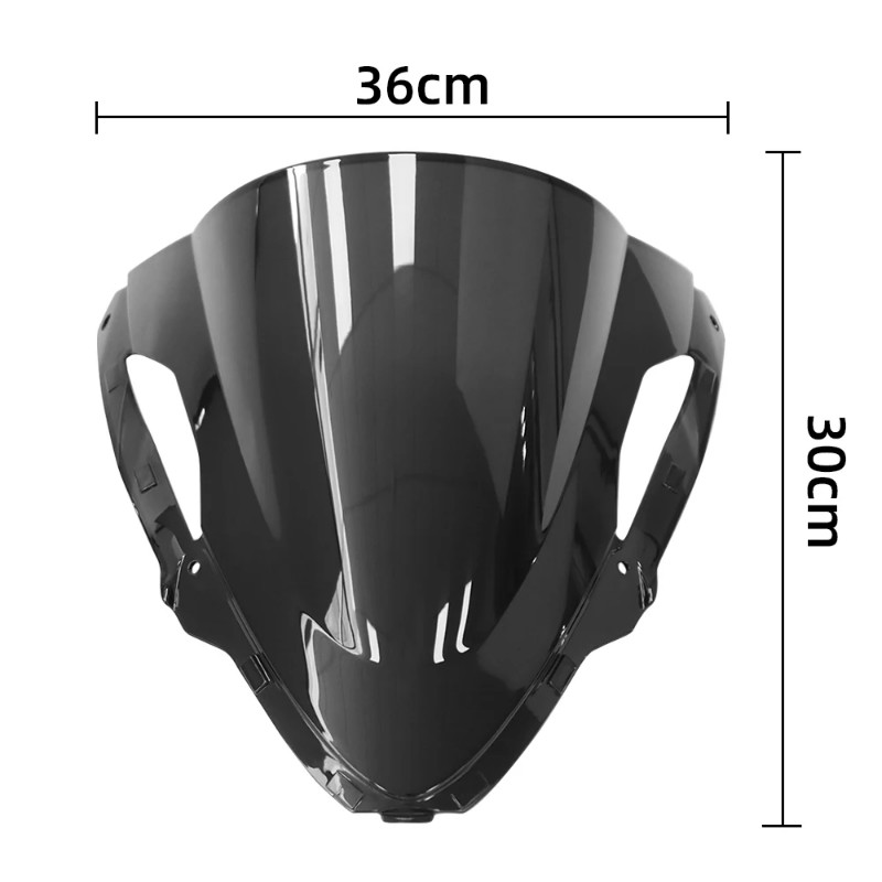 For KAWASAKI NINJA ZX-6R ZX 6R ZX6R 2024 3 colors Motorcycle Front Windshield Windscreen Baffle Win