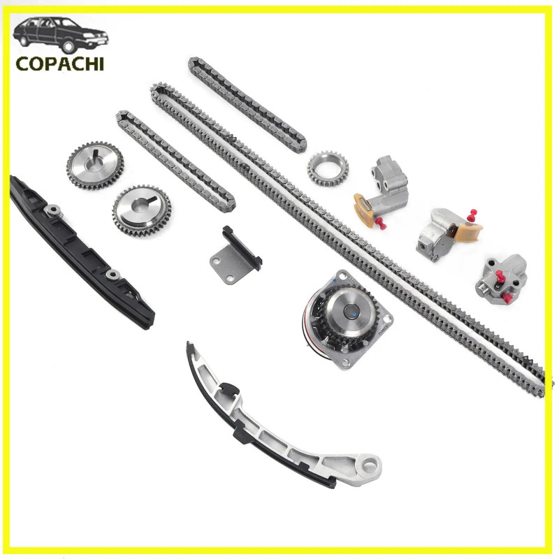 1set Timing Chain Kit Water Pump 13024AL510 For 07-12 Infiniti G35 FX35 3.5L DOHC VQ35DE Engine Car