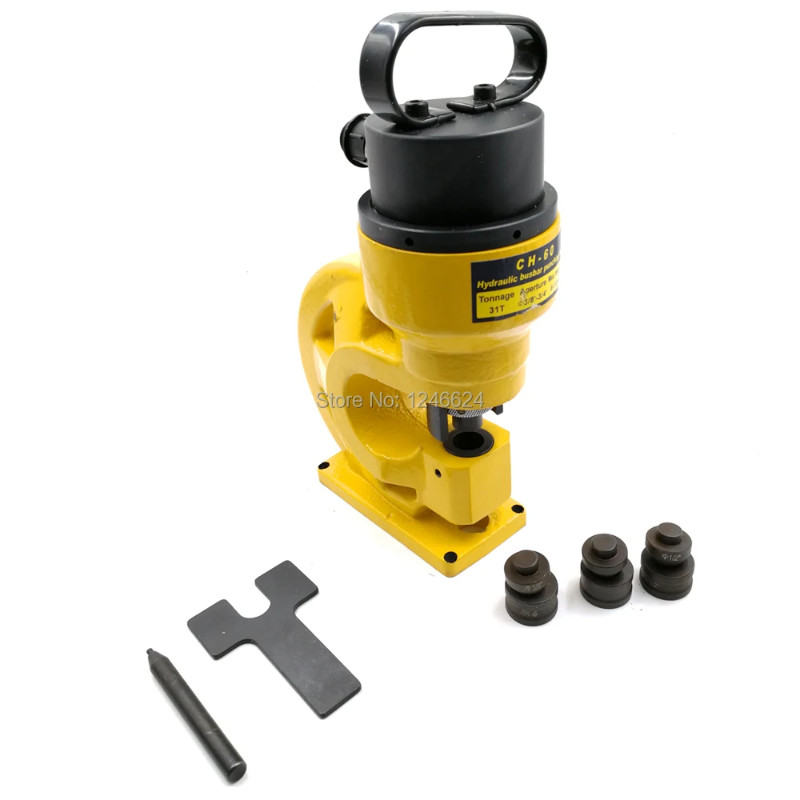 Busbar Punch Die Hydraulic Puncher CH-60 Construction Electrical Dies Punching Tools