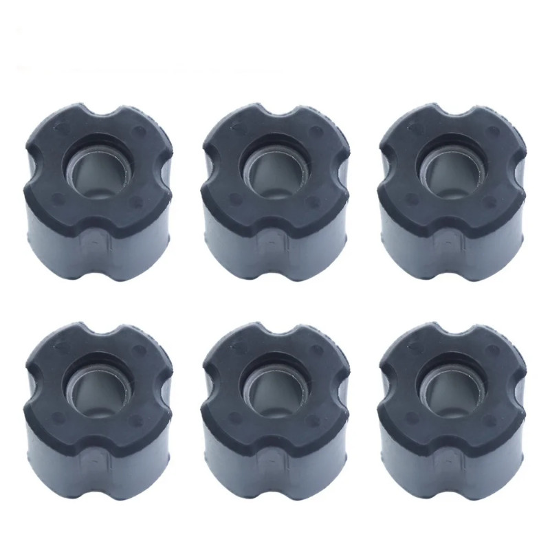 6PCS Brush Cutter Shaft Parts Bushing Oil Bearing 8MM For Grass Trimmer 23.5mm Tube Pipe Aluminum T