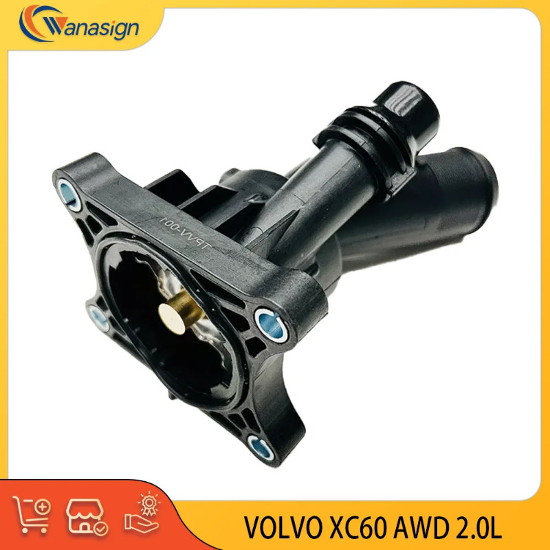 AUTO ENGINE PARTS Thermostat for VOLVO XC60 2.0L 2.0T T5 T6 AWD 2.0 L 2013-2017 CTM VV 082A