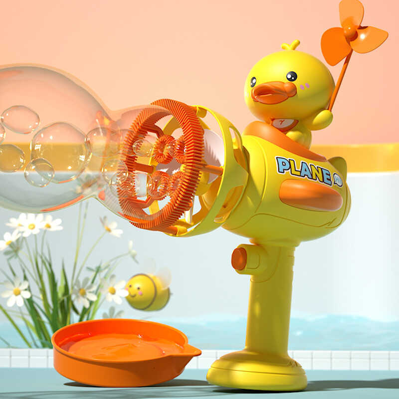 Zhen Chao Bubble Machine คู่มือพัดลม Bubble Dual-ใช้หัวฉีด Bubble Medium Bubble Fan Bubble Machine ก