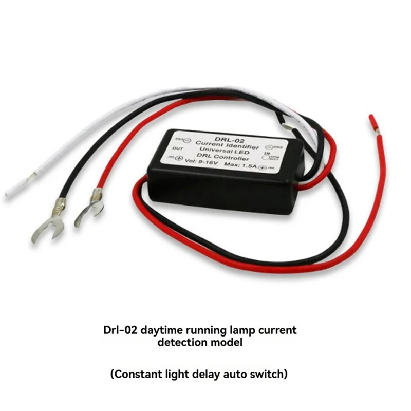 Car LED Daytime Running Light Controller Lamp Delay Controller LED Constant On Controller Car Acces