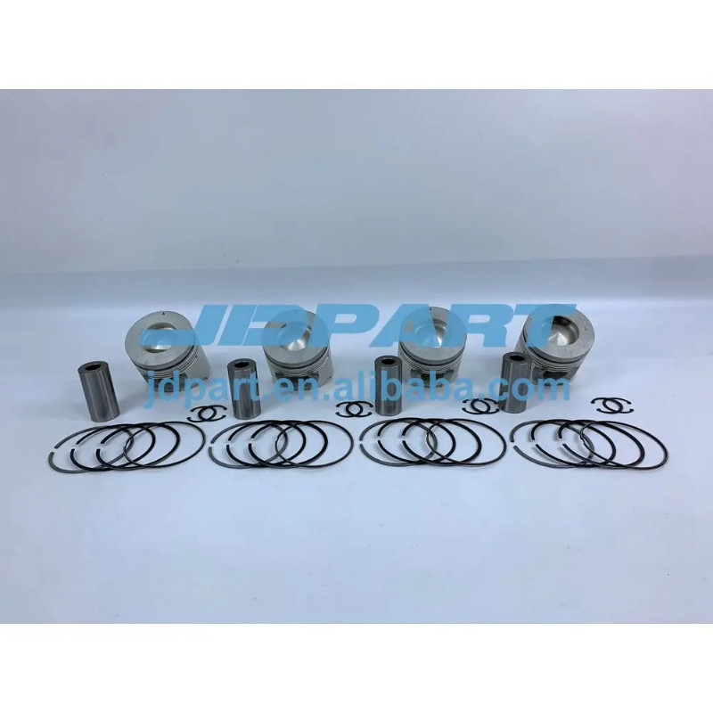 4HK1 Cylinder Piston Set With Piston Rings For Isuzu
