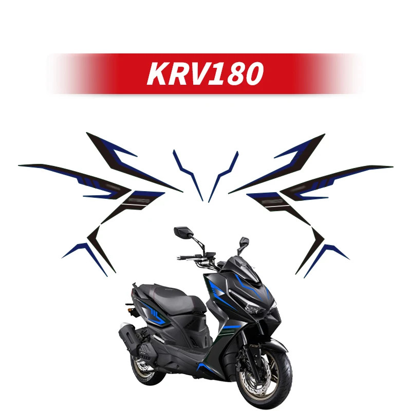 Used For KYMCO KRV180 Motorcycle Pattern Printing Fairing Stikers Kits Of Bike Accessories Decorati