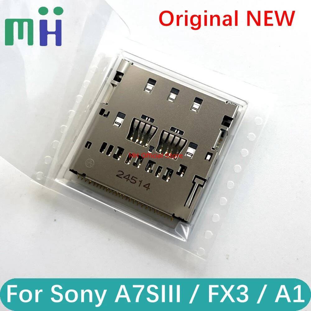 ใหม่ A7SIII / FX3 / A1 ช่องเสียบการ์ด SD Memory Reader Connector สําหรับ Sony A7S3 A7SM3 A7S Mark 3 