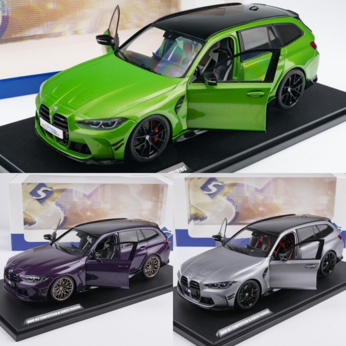 พร้อมส่ง Solido 18 BMW BMW M3 G81 TOURING Travel Alloy Car Model