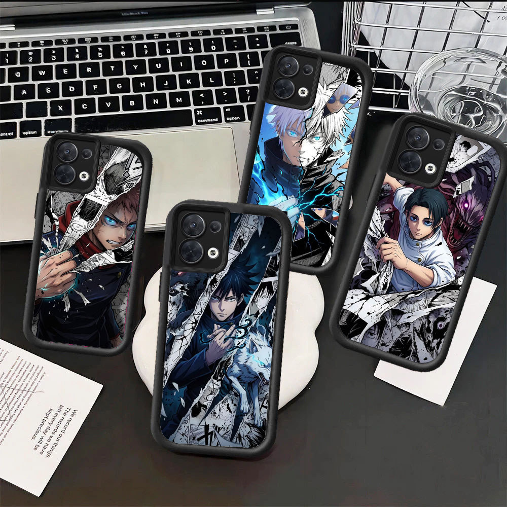 VK14 Jujutsu Kaisen เคสสําหรับซิลิโคนอ่อนนุ่มกรณี Realme Narzo 10 P1 12 6i C17 N65 C3 20A 10A 70 Pro