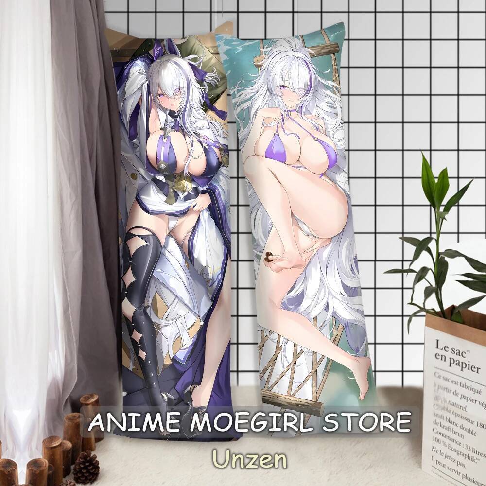เกม Azur Lane Unzen Dakimakura ปลอกหมอนกอด Fullbody โยนผ้าปูที่นอนปลอกหมอน Otaku อะนิเมะ Unzen เบาะค