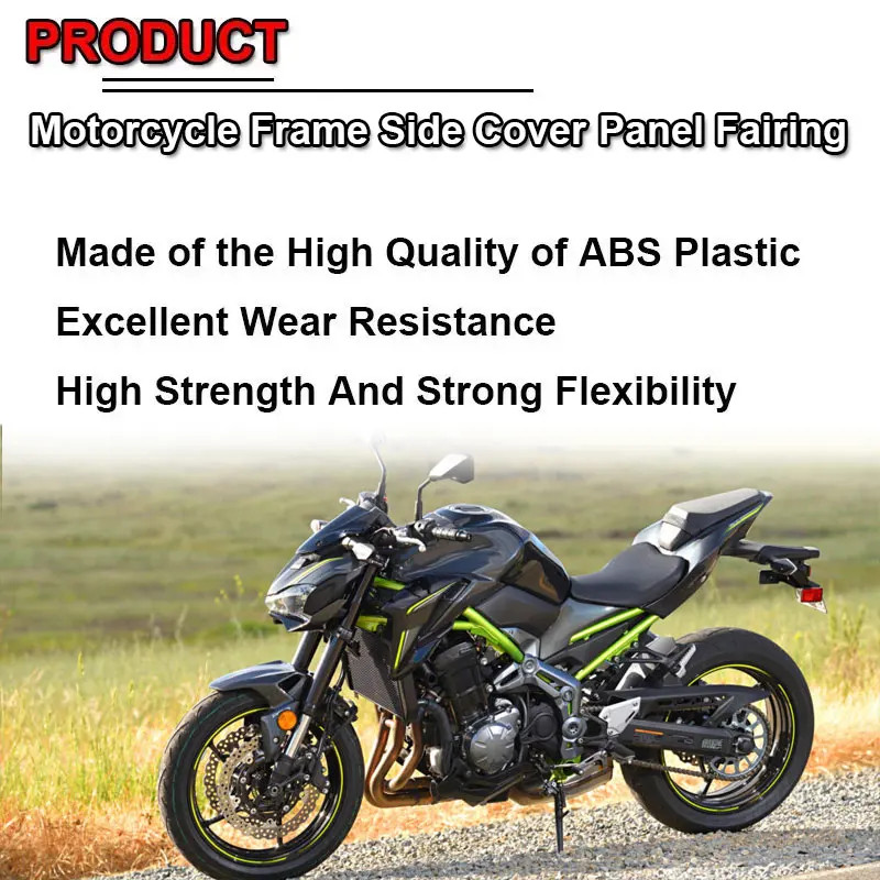Z 900 ZR 900 Motorcycle Accessories Side Trim Frame Cover Fit For KAWASAKI Z900 ZR900 2017 18 2019