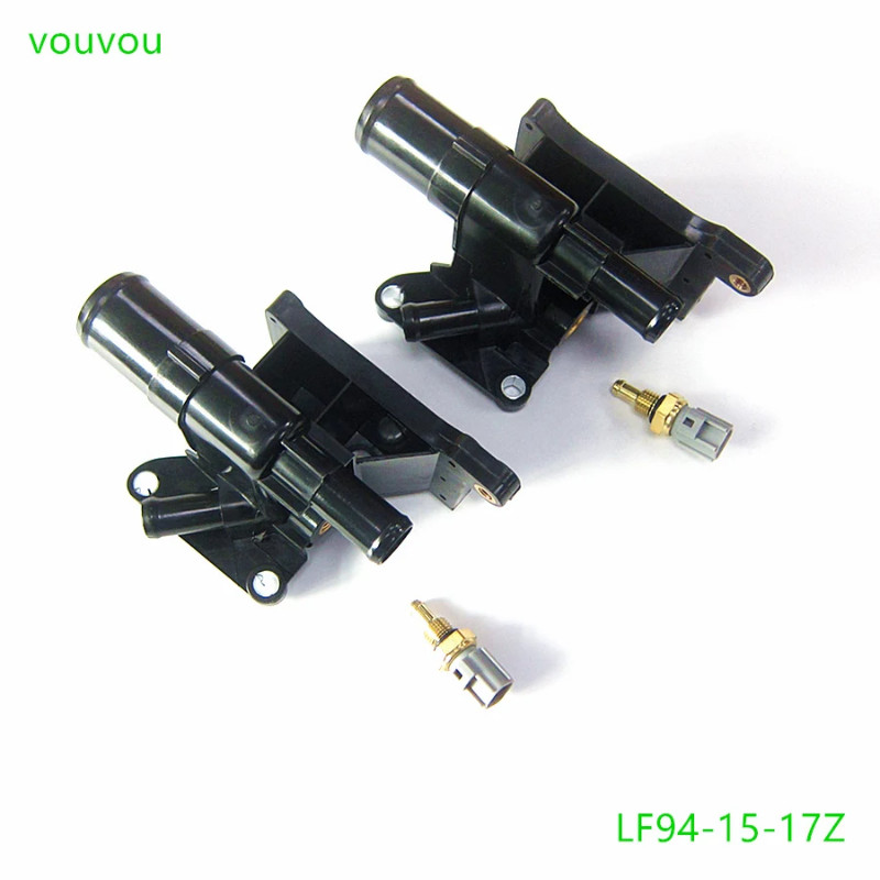 Car accessories LF94-15-17Z cooling system water outlet for Mazda 3 2.0 2005-2012 Mazda 6 2005-2013