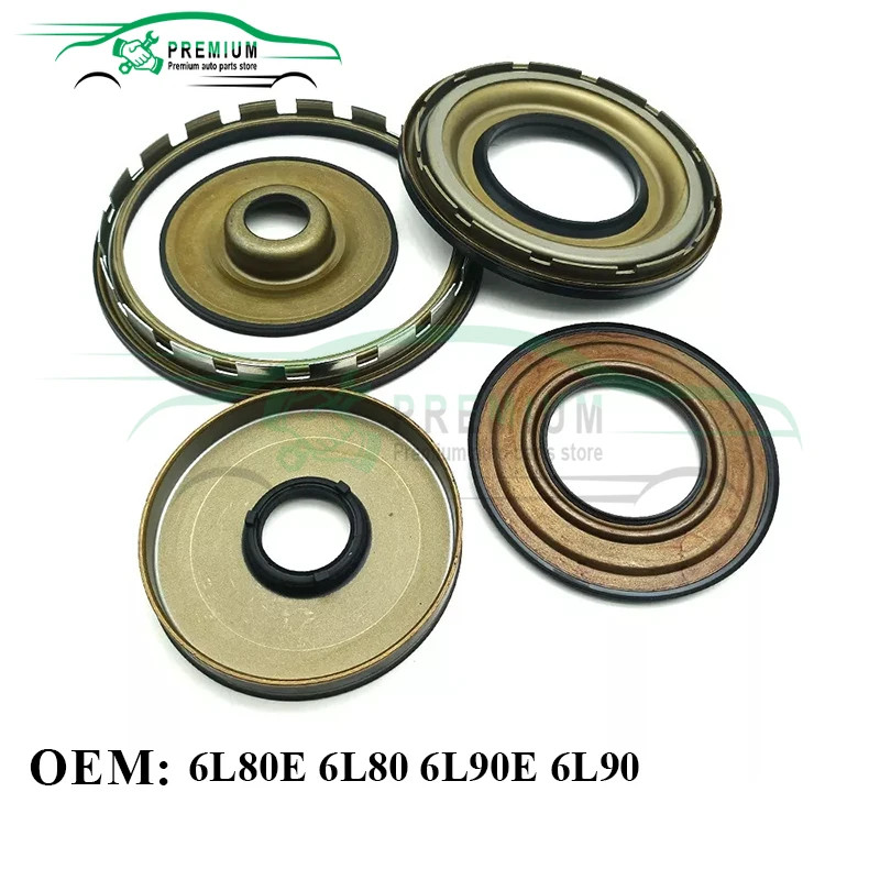 Brand new  6L80 6L80E 6L90 6L90E Auto Transmission Piston Kit 5PCS/SET Fit For BMW Car Accessories