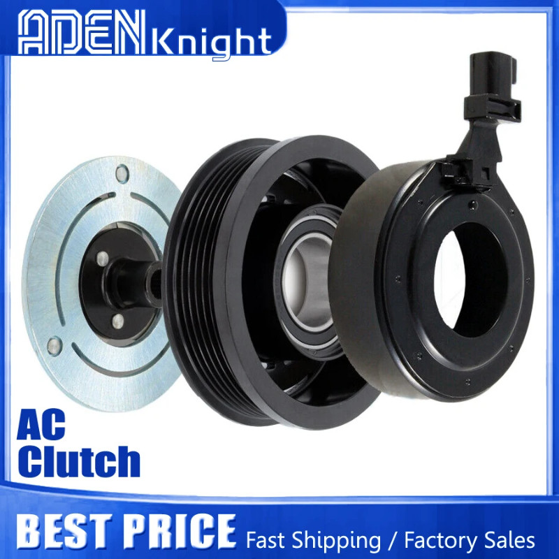 VS16 AC Compressor Magnetic Clutch For Ford Mondeo 4 S-MAX GALAXY Focus 1.6 2.0 1766983 1707371 168