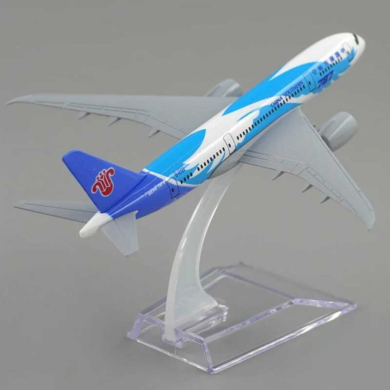 C 1/400 Aircraft B787 China Southern 14Cm Alloy Plane Boeing 787 Model Toys For Children Kids Gift