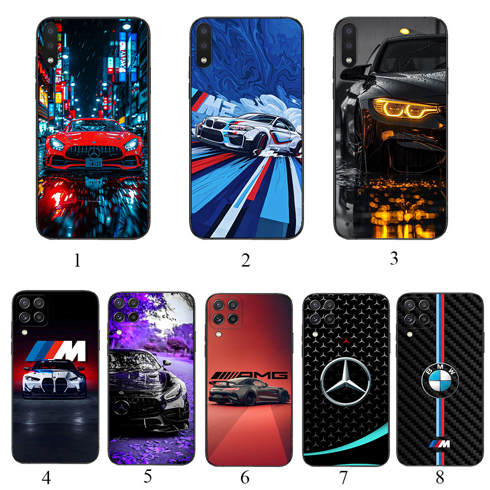 Realme 5 5i 5s Pro 6 6i 6 Pro 7 7i 8Pro C35 C55 Narzo N65 F20 Sports Car - เคสโทรศัพท์สีดํา Super Ru