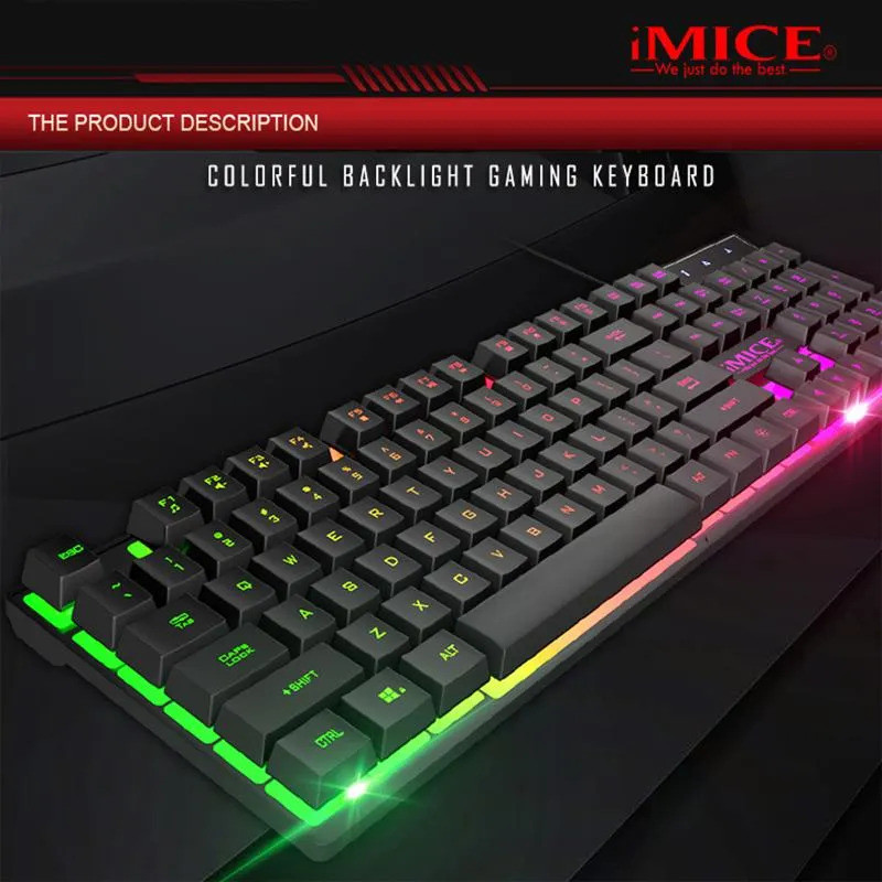 AK-600 คีย์บอร์ดเกมแบบมีสาย 104 คีย์ RGB Backlit สําหรับ PC Gamer Teclado Mecanico Clavier คีย์บอร์ด