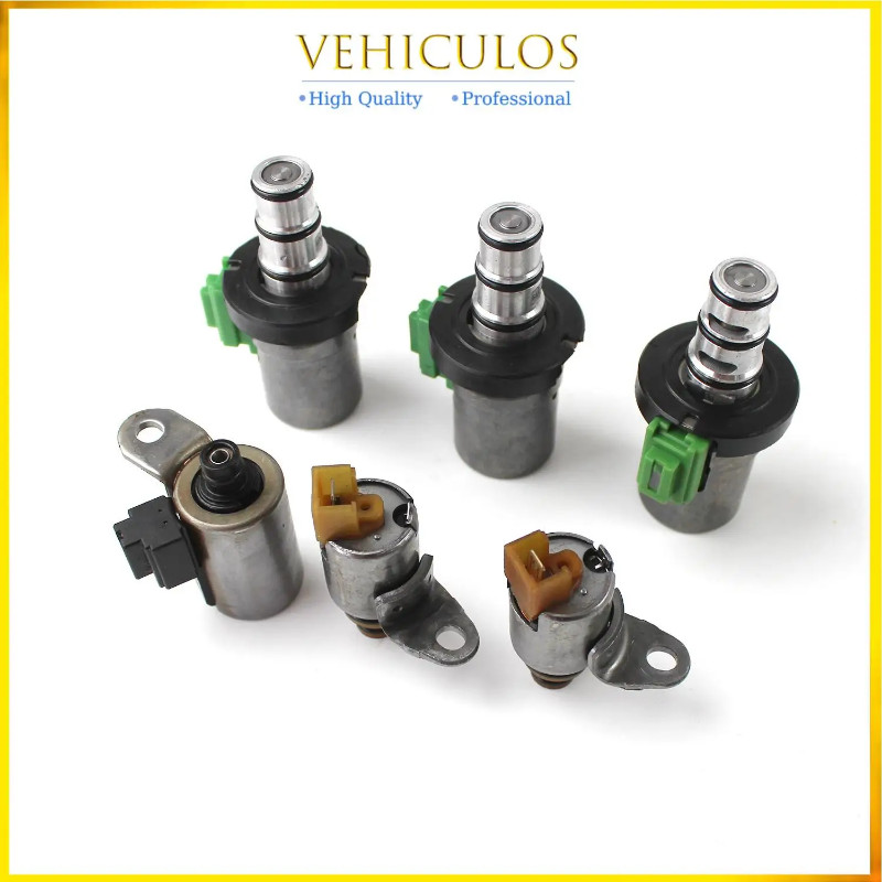 6pcs Transmission Solenoid Valve Kit Shift 48420K-R 4F27E FN4A-EL EPC PWM For Mazda 2 3 5 6 CX-7 MP