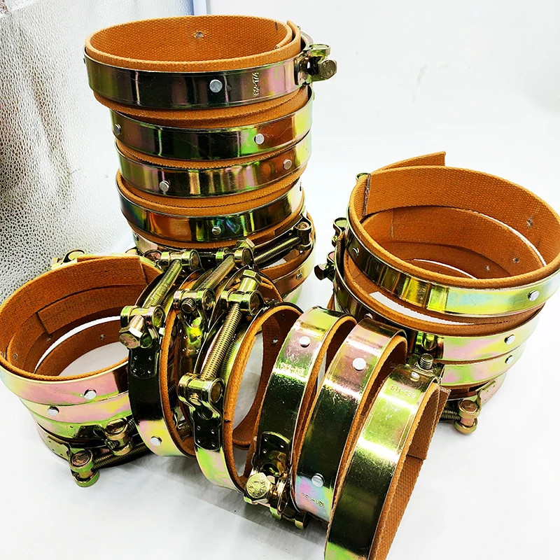 Excavator Clamps T Bolt Exhaust Pipe Clip Sealing Universal Heavy Duty Hose clamps 367-8468 Bucket