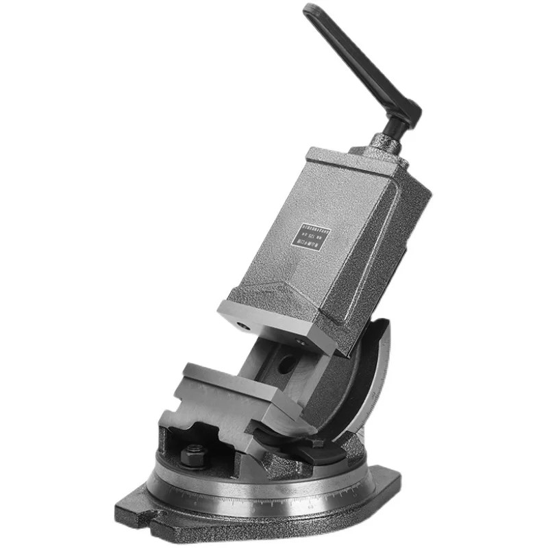 Precision CNC Milling Vise QHK125 Tilting Milling Machine Vice Clamp 125MM For Milling Machine Vice