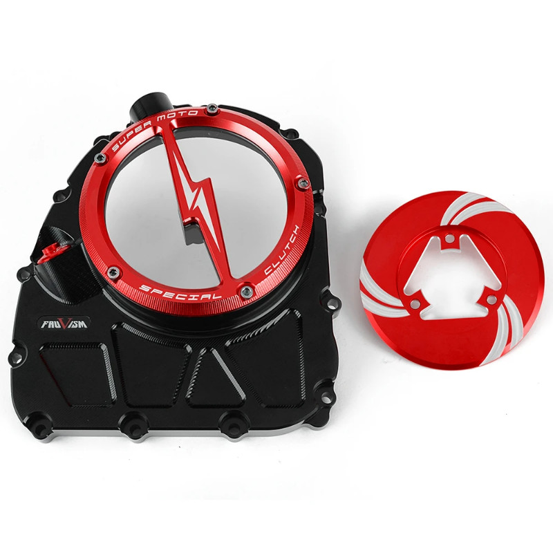 For Benelli BN600 TNT600 BJ600 GS i BJ600GS BJ600I BN TNT BJ 600 Engine Clear Clutch Cover Motorcyc