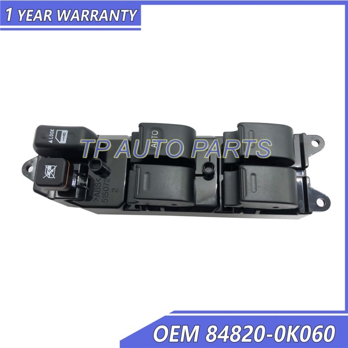 Auto Window Main Switch OEM 84820-0K060 848200K060
