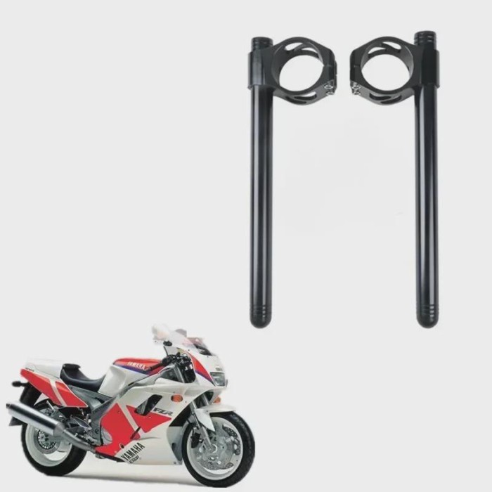 For Yamaha TZ 250CC FZR 1000CC 1991-1995 92 93 94 Motorcycle Parts 52mm HandleBars Clip Ons