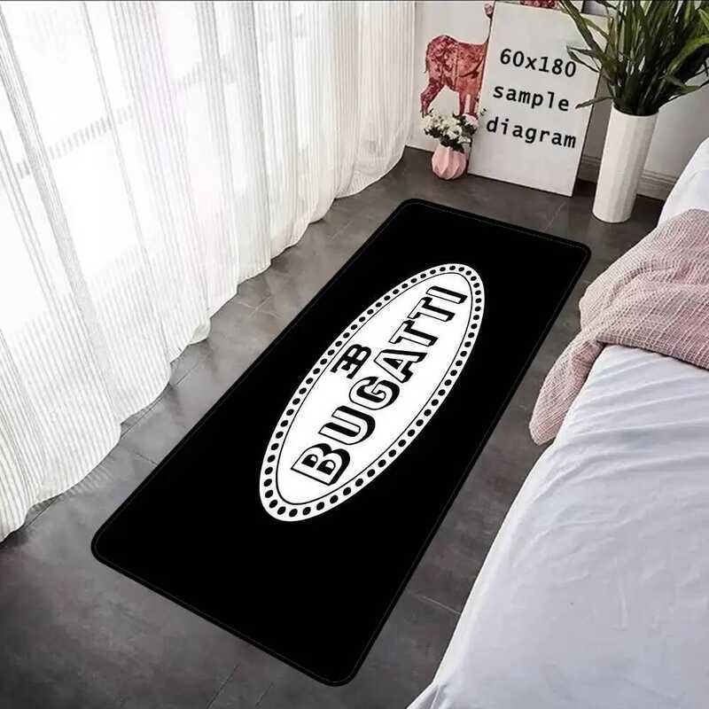 C Brand B-Bugatti Entrance Door Mat Washable Non-Slip Living Room Sofa Cs Area Mat Kitchen Welcome