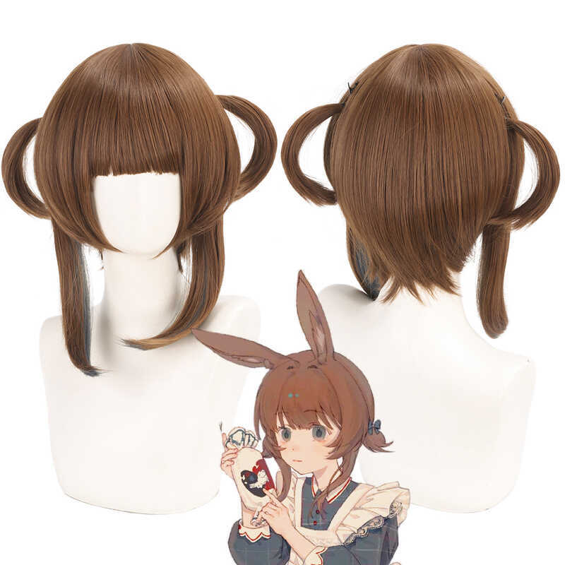 วิกผมสำหรับคอสเพลย์ Sweet Memories Echo ดีไซน์ Big White Rabbit Linkage