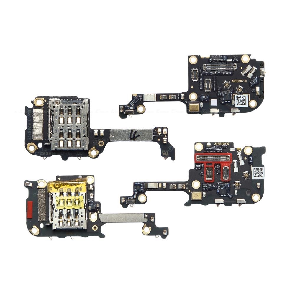 ซิมการ์ด Reader Slot Socket Connector พร้อมไมโครโฟนสําหรับ Oneplus 7T 8T 8 7 9 10 Pro 9R 9RT