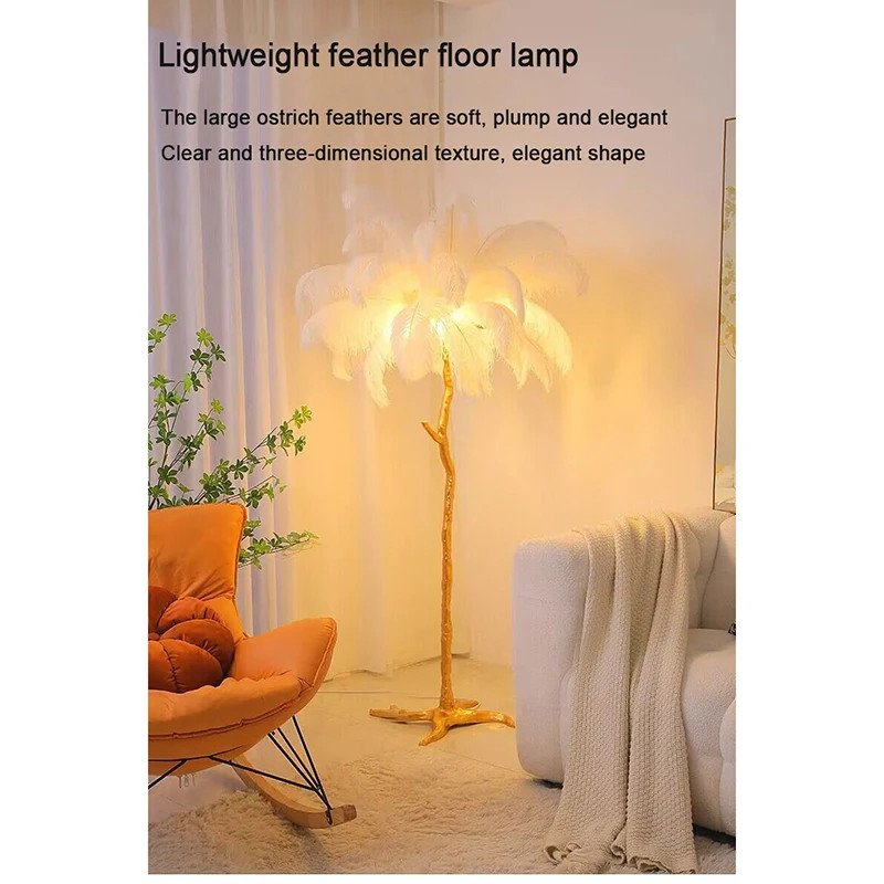 Standing Lamp Nordic LED Floor Lamp Living Room Dining Room Office Bedroom Interior Decor Floor Lig