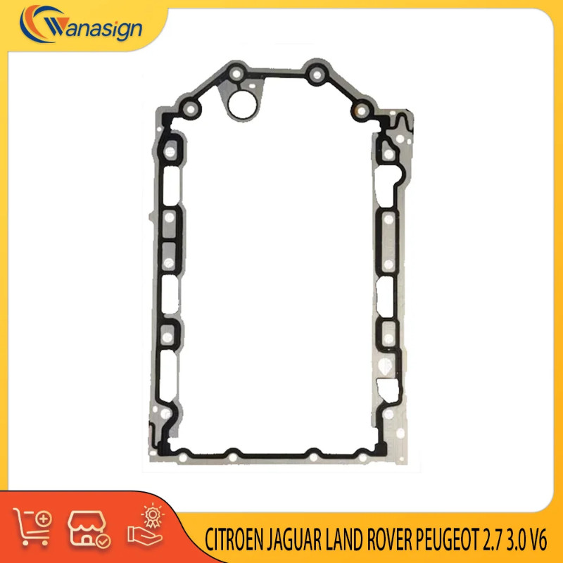 AUTO ENGINE PARTS Oil Sump Gasket Pan Seal FIT FOT CITROEN JAGUAR LAND ROVER PEUGEOT 2.7L 3.0L V6 D