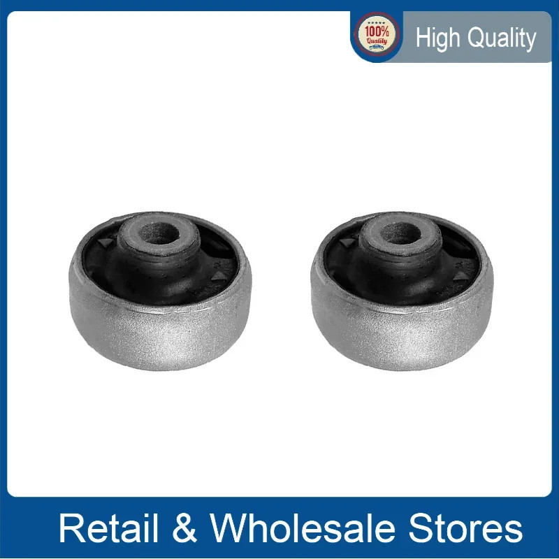 2Pcs Triangle Arm Liner Control Arm Bushing 1K0407183P 1K0407183M 5C0407183A for VW Caddy III Jetta