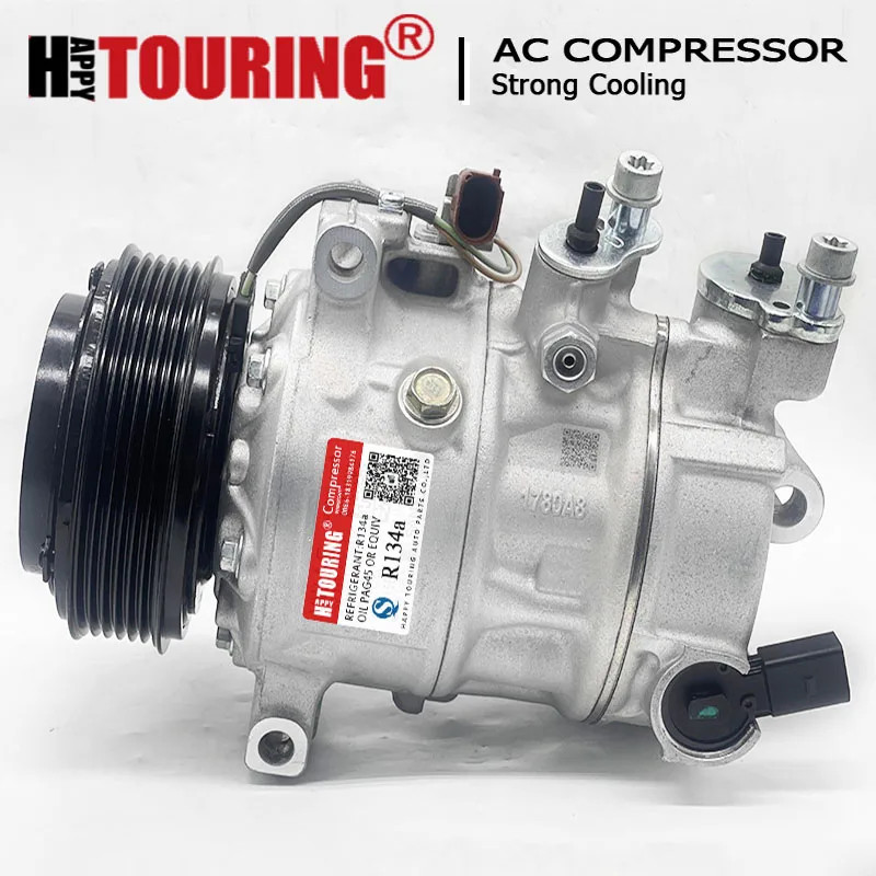 AC Compressor For VW GOLF Passat Beetle Bora Atlas Magotan Audi Q3 5QD820803J 7N0816803E 7N0816803C