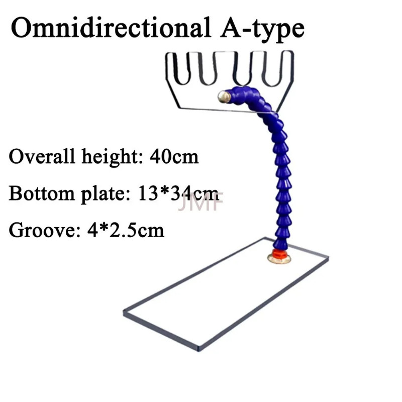 Anesthesia Breathing Tube Support Ventilator Corrugated Airway Circuit Tube Holder Acrylic Bracket