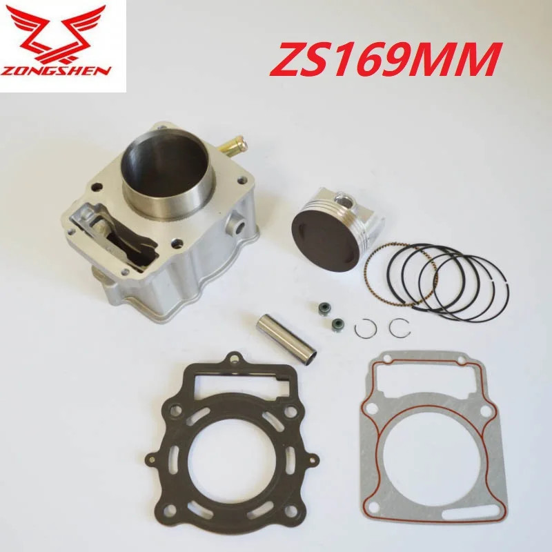 ZONGSHEN 250CC 2 valve engine water-cooled CB250 ZS169MM cylinder block head gasket assembly 69mm p