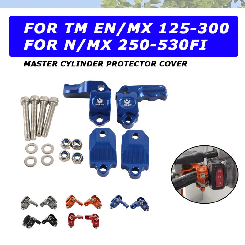 Master Cylinder Protectors Cover Guard Cap For TM EN MX 125 144 250 300 250FI 300FI 450FI 530FI 202