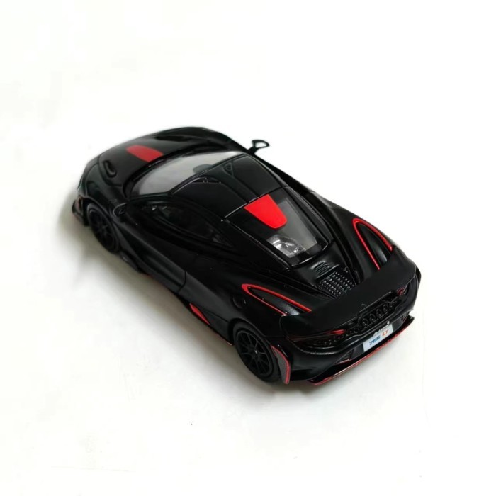 McSedi 1: 64 McLaren Senna GTR 765LT สีดํา Samurai จําลองรถรุ่นคอลเลกชันเครื่องประดับ