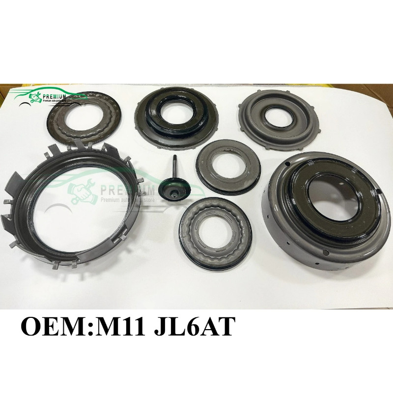 Good reputation quality M11 JL6AT automatic transmission piston kit standard size  fits for various