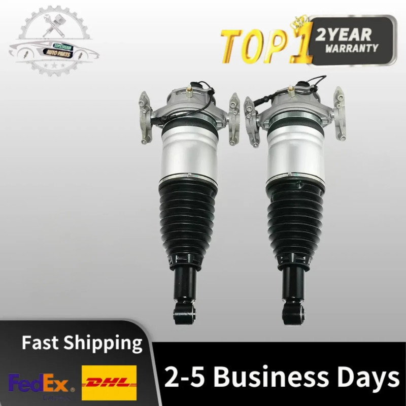2xRear Air Suspension Shock Strut Fit Porsche Cayenne 92A 958 Audi Q7 VW Touareg