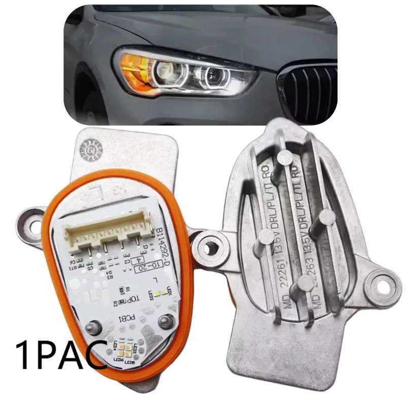 F48 F49 AUTO LED Angel Eyes Daytime Running Light DRL Control Module for BMW X1 63119477821 6311947