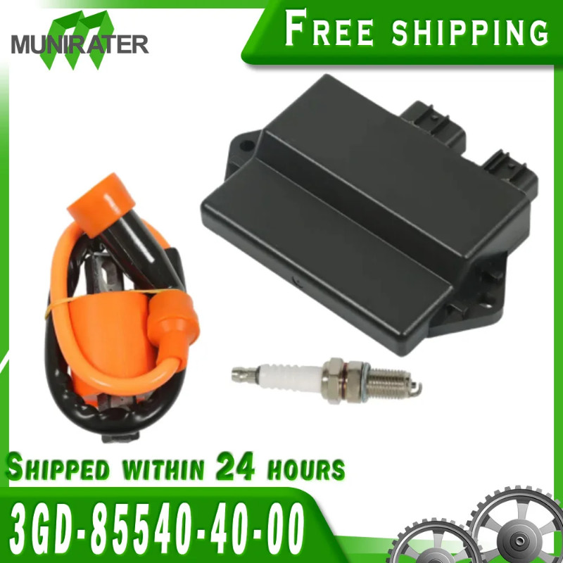 Ignition Coil CDI Kit Replacement for Yamaha Warrior 350 YFM350X  1997-2001 3gd-85540-40-00 3gd-823