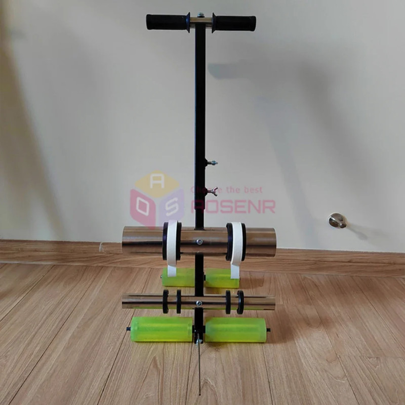 Hand-Push Tape Marking Machine Manual Tape Sticking Machine Basketball Court Marking cordon