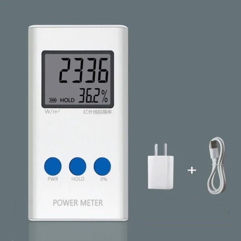 Handheld Insulation Film UV IR Blocking Tester Infrared Power Meter Glass Window Tint Meter Solar F
