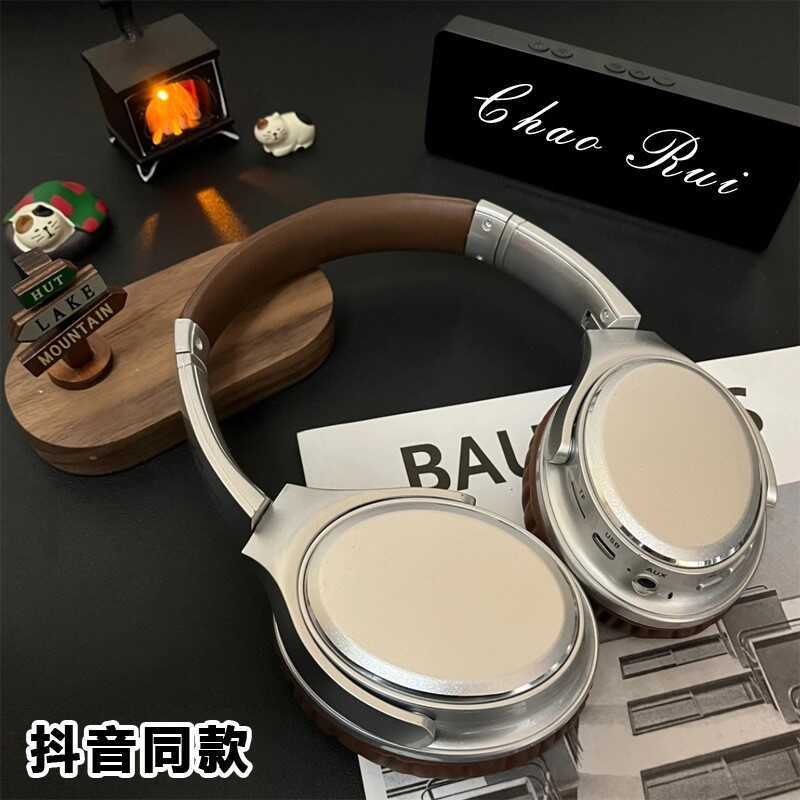 Tik Tok สไตล์เดียวกัน VJ901 Retro ชุดหูฟังโลหะชุดหูฟังบลูทูธ 5.4 Cross-Border ขายร้อนกีฬาอายุการใช้ง