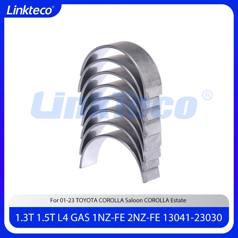 Engine part Crankshaft main & connecting rod bearing Fit 1.3 2.5 T L4 GAS 1NZ-FE For 01-23 1.3 2.5L