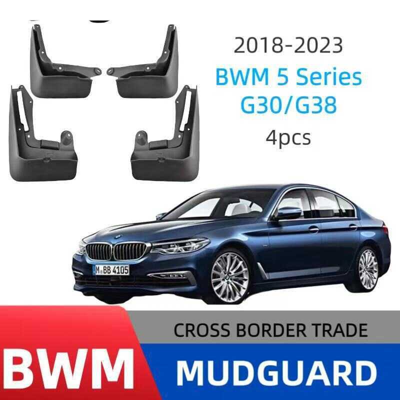 เหมาะสําหรับ 17-23 BMW 5 Series Mudguard BMW G30 G38 บังโคลนรถอุปกรณ์เสริมหนัง