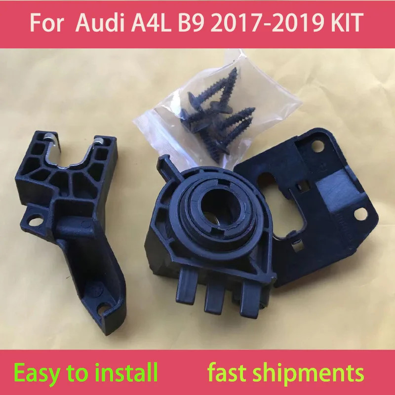 8W0998122 8W0998121 For Audi A4L b9 8w 2017-2019 Headlight Repair Kit Bracket Car Headlight Protect
