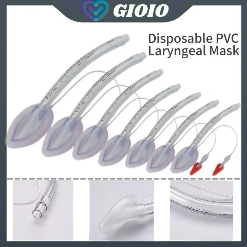 Disposable PVC Laryngeal Mask Oral Medical Airway Breathing Anesthesia Mask Intubating Laryngeal Ma