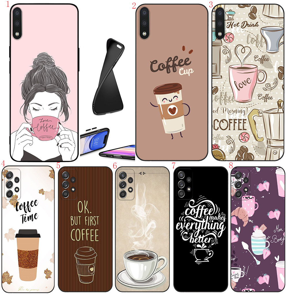 Realme 5 5i 5s Pro 6 6i 6 Pro 7 7i 8Pro C35 C55 Narzo N65 T8 cafeแฟชั่นหรูหราเคสโทรศัพท์สีดํานุ่ม
