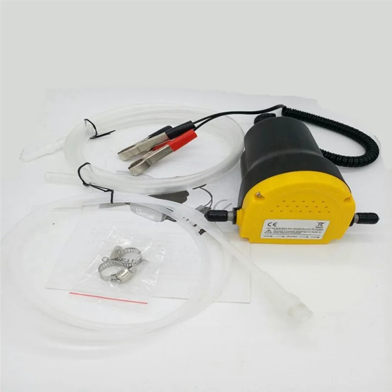 AASS-Car Oil Pump Car Engine Oil Pump 12V Electric Fluid Sump Extractor Scavenge Fuel Transfer Suct